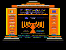 Tablet Screenshot of iltempiodellamagia.com
